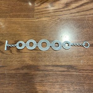 Kenneth Cole silver statement bracelet - great condition